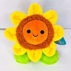 SUNNY 🌻 Yellow Sunflower GardenBumz Official Kellytoy Russ Bum Bumz Plush NWT